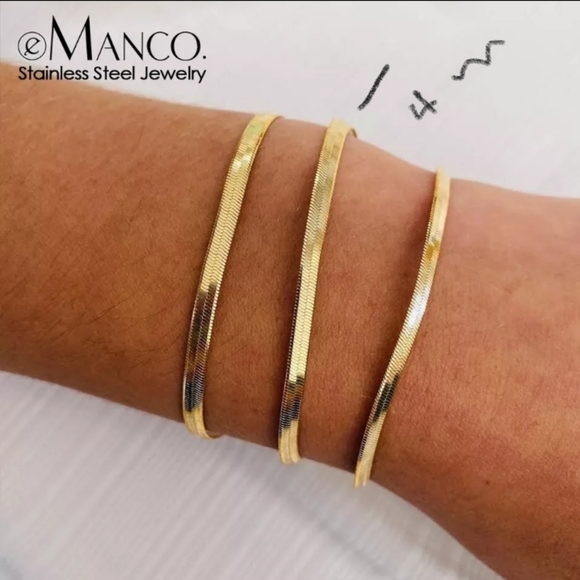 Gold bracelet - Picture 1 of 2